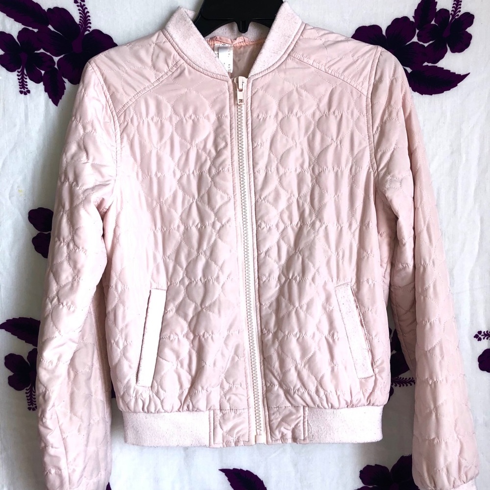 1. Pink puffy jacket